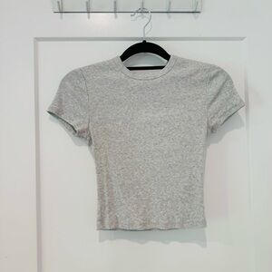 A&F, Gray Women's Baby T-Shirt